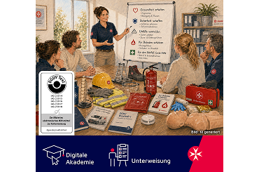 Online-Arbeitsschutz-Unterweisung gemäß §12 Arbeitsschutzgesetz und DGUV-Vorschrift 1 